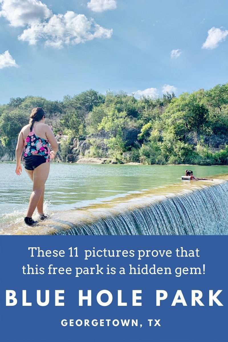 Pictures that prove that Blue Hole Park in Georgetown, TX is a slice of paradise! | Finding Mandee