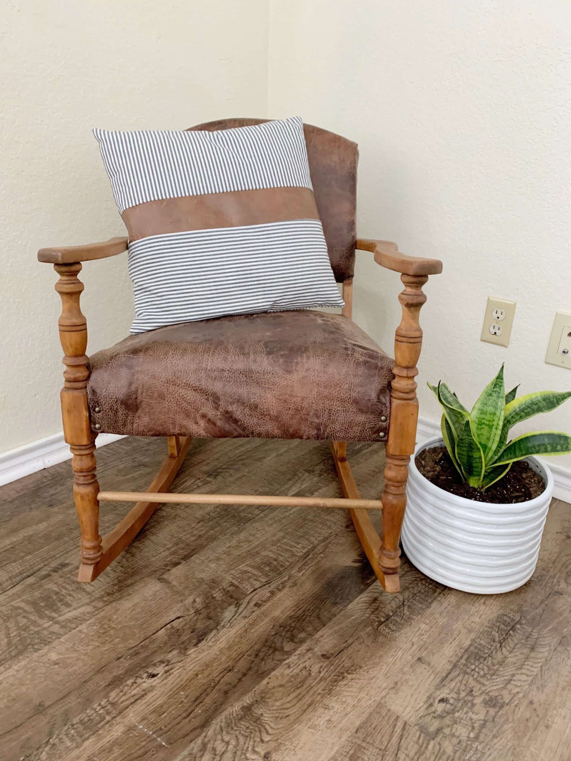 How to Refurbish An Old Rocking Chair & Family Heirloom - Finding Mandee