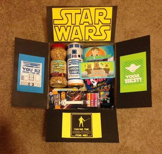 Father's Day care package ideas: Star Wars themed
