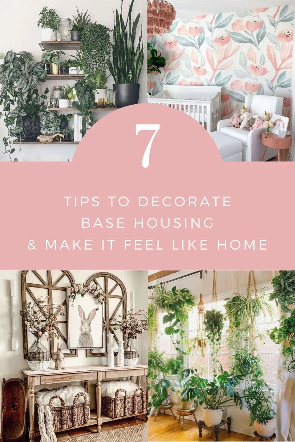 7 Tips to Decorate Military Base Housing and Make it Feel Like Home | Finding Mandee