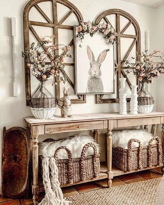 Love this sofa table from World Market.
