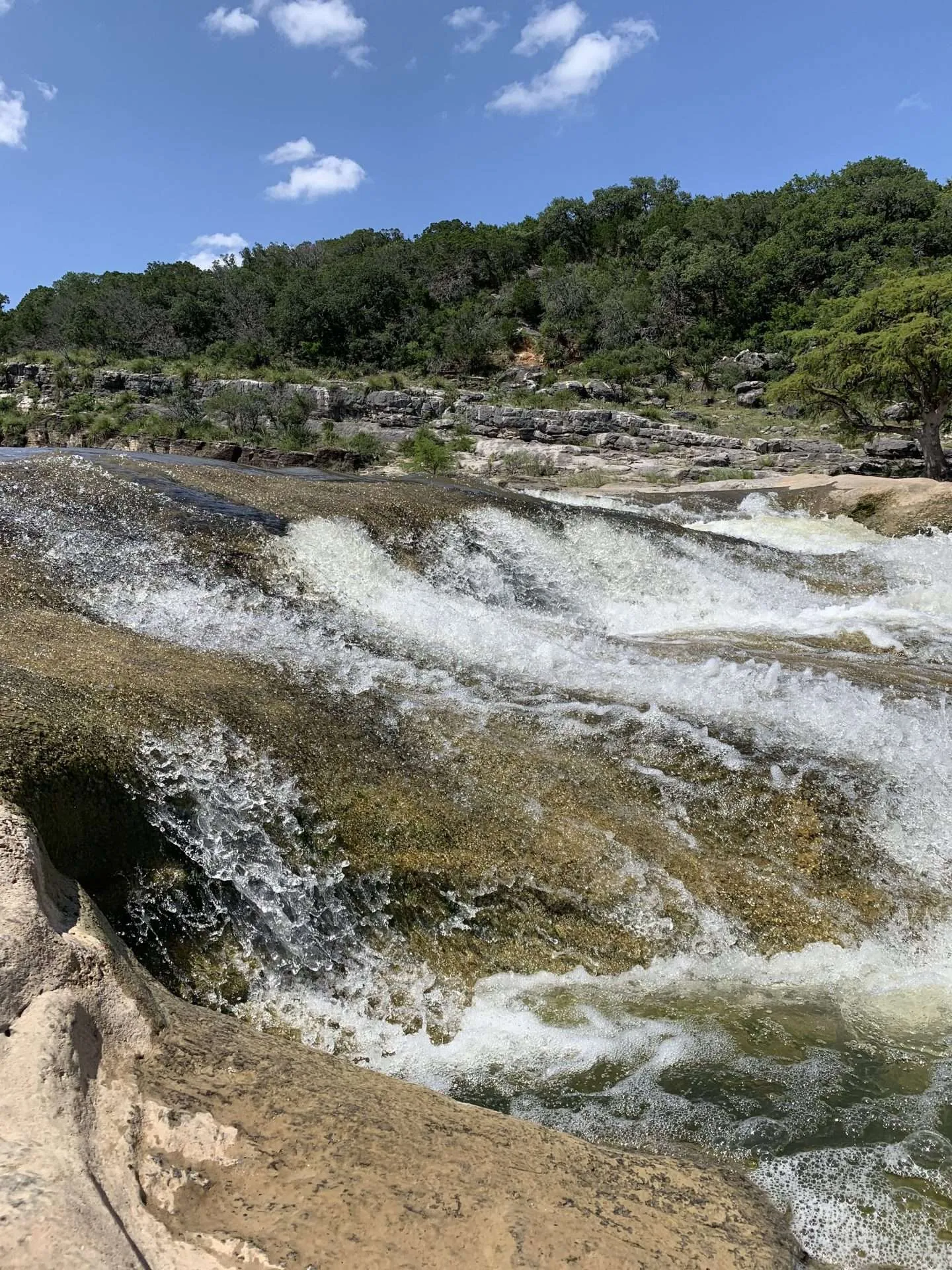Pedernales Falls is one of the most popular waterfalls in Texas.