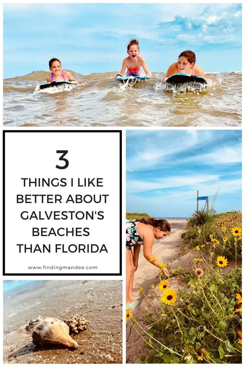 3 Things I Like Better About Galveston's Beaches Than Florida | Finding Mandee