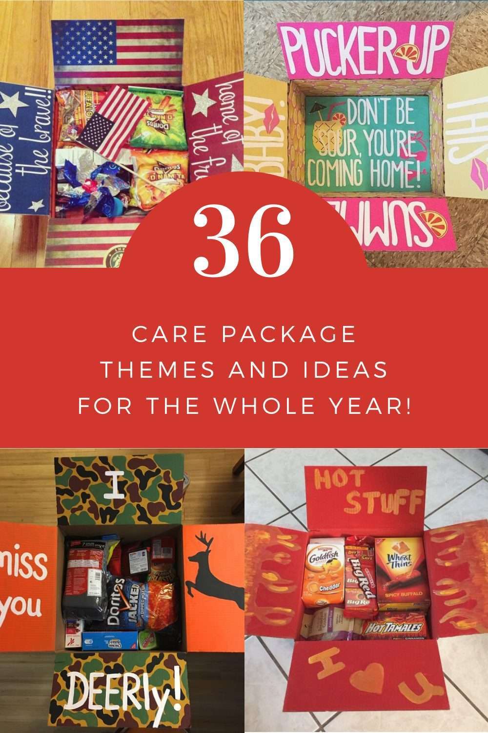 36 Care Package Themes and Ideas for the Whole Year | Finding Mandee
