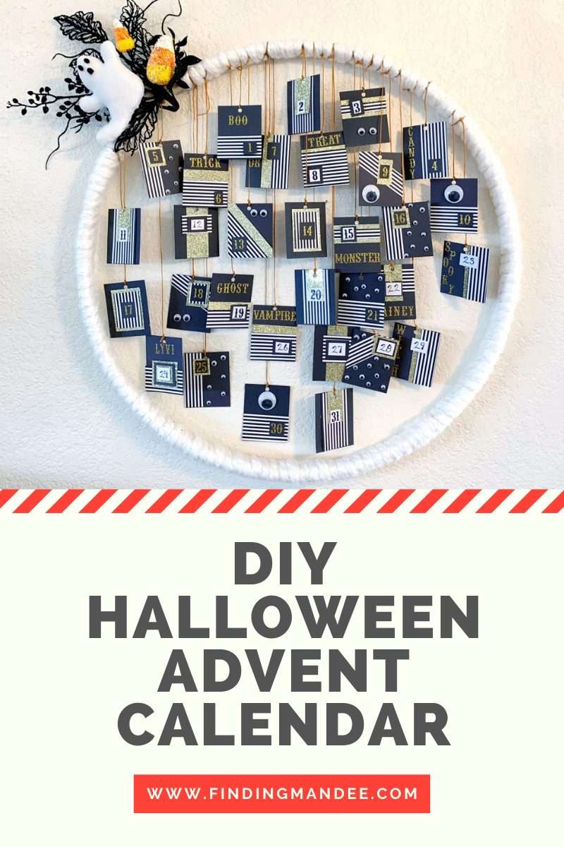 DIY Halloween Advent Calendar | Finding Mandee