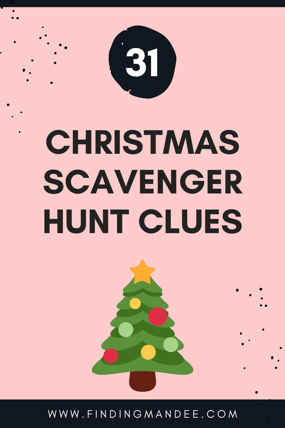 31 Christmas Scavenger Hunt Clues for Kids