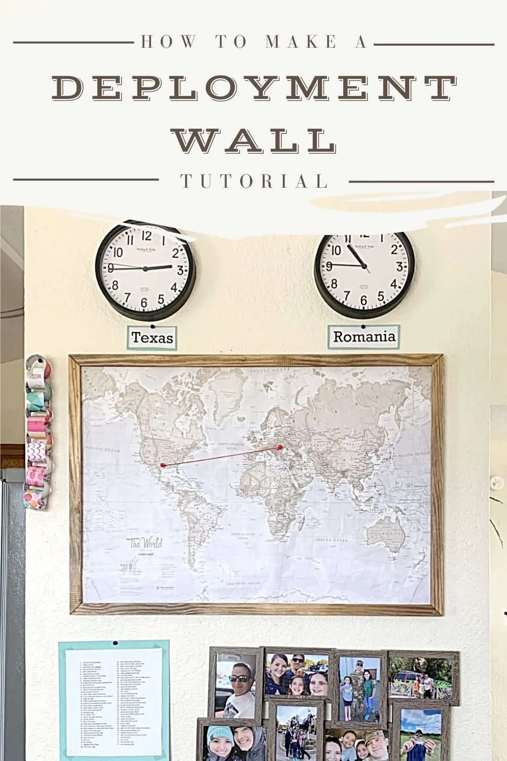 How to Make a Deployment Wall: A Tutorial | Finding Mandee