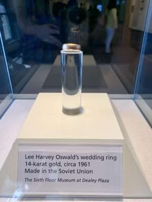 Lee Harvey Oswald's wedding ring.