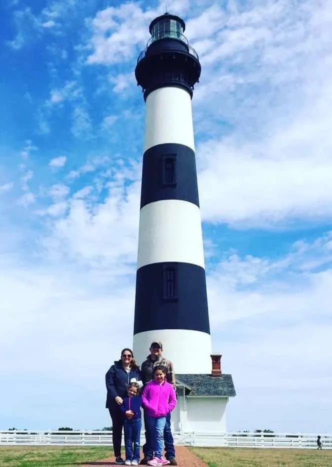 Pictures that make orders to Fort Bragg in North Carolina look good: the Bodie Island Lighthouse in the Outer Banks.