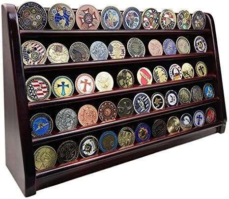 Display your military journey in your home with a coin holder.