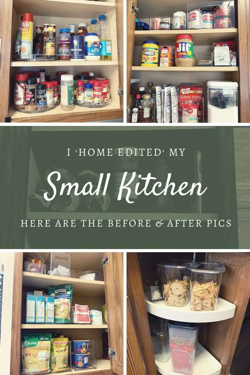 I 'Home Edited' My Small Kitchen: Here are the Before and After Pictures | Finding Mandee