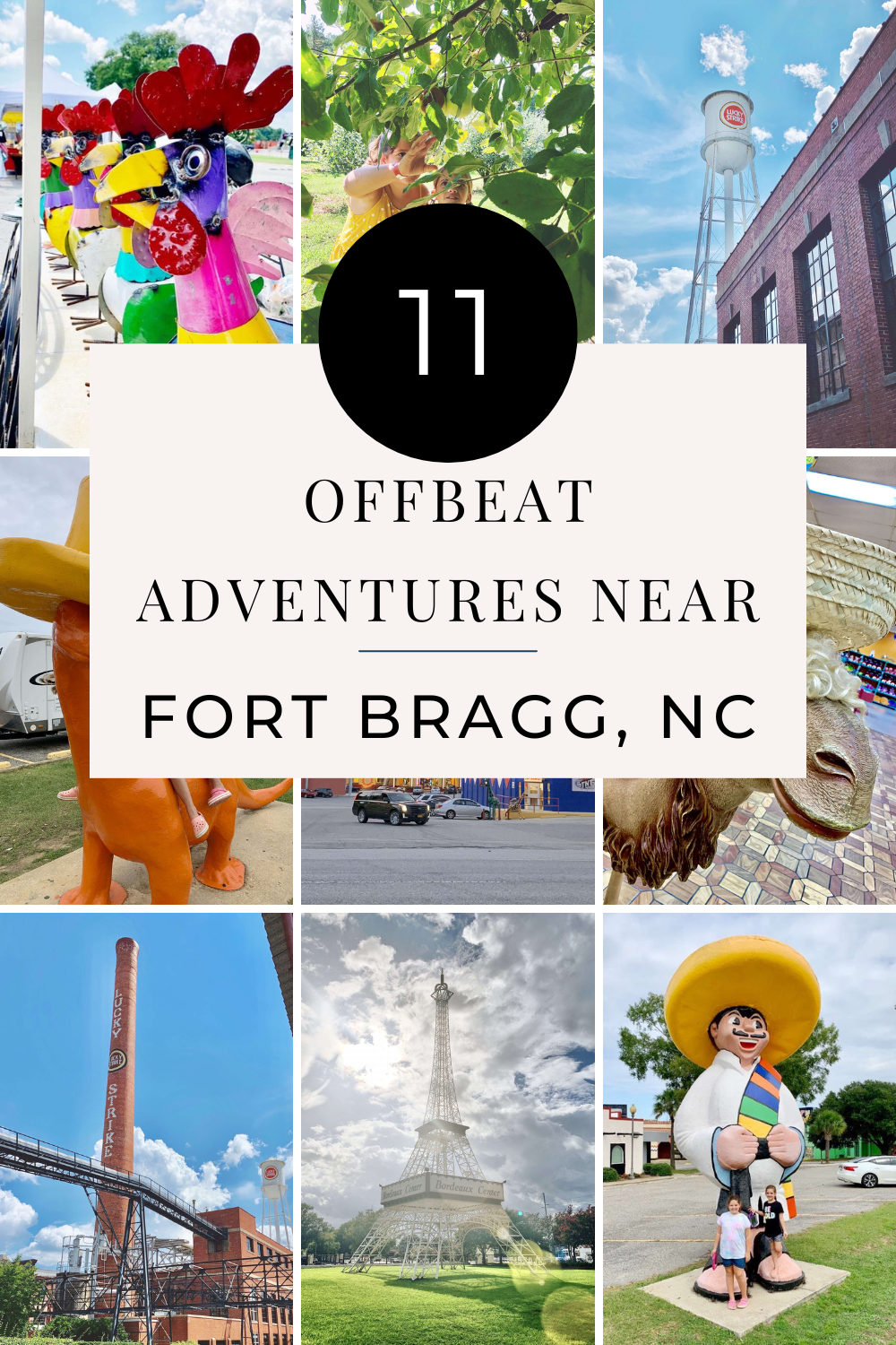 Offbeat Adventures Near Fort Bragg, NC: things to do near Fort Liberty, North Carolina | Finding Mandee