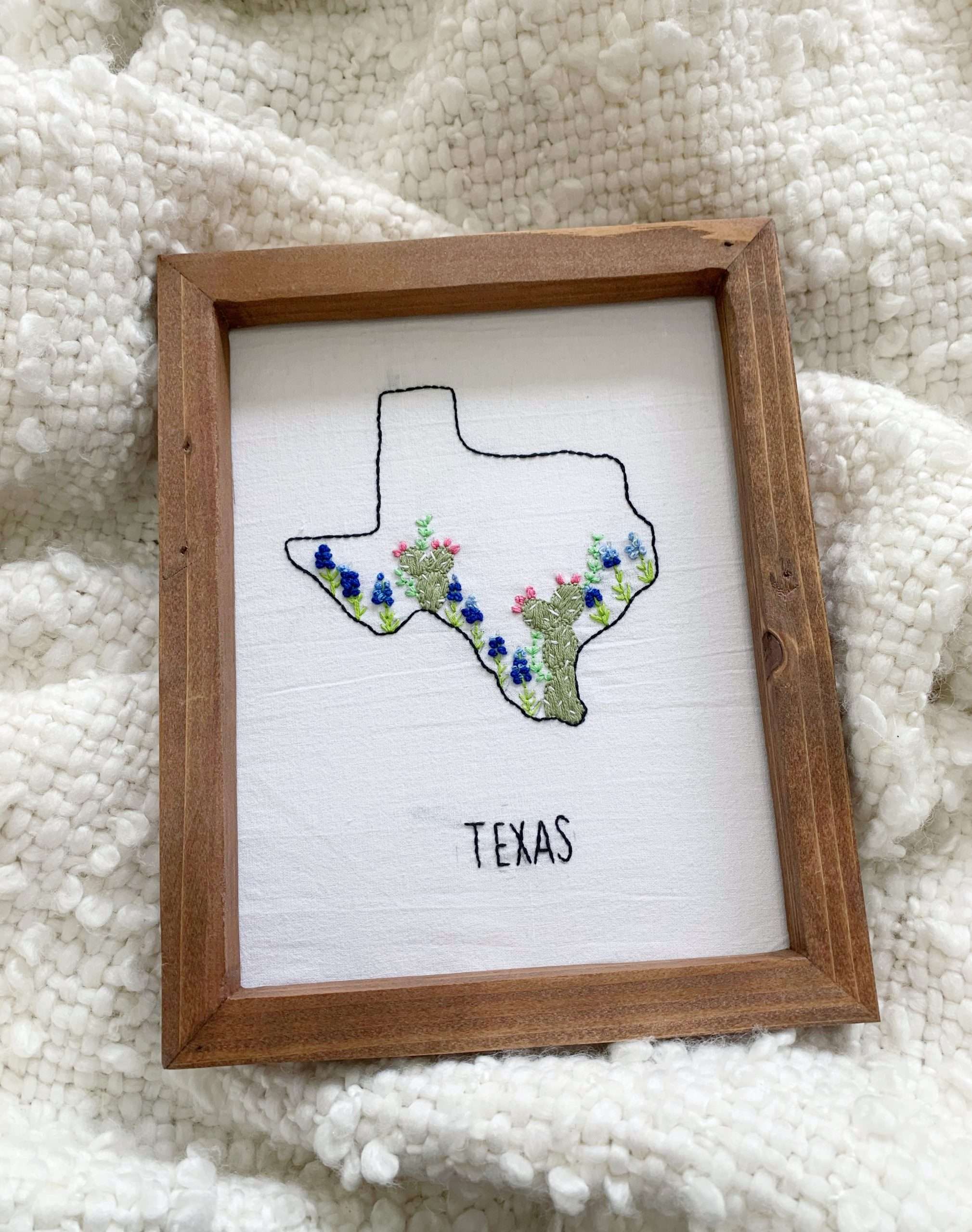 Embroidered States for military families: Texas - Fort Hood