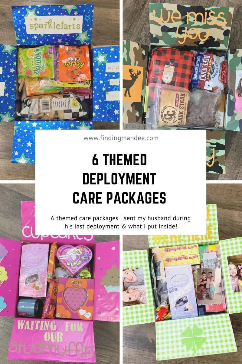 6 Themed Deployment Care Packages: Themes, Ideas, and What We Put Inside | Finding Mandee