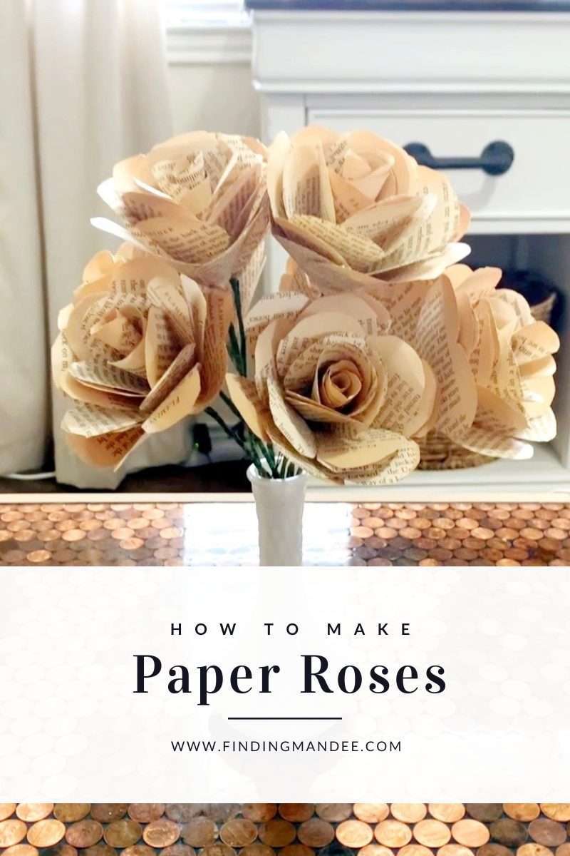 How to Make Paper Roses | Finding Mandee