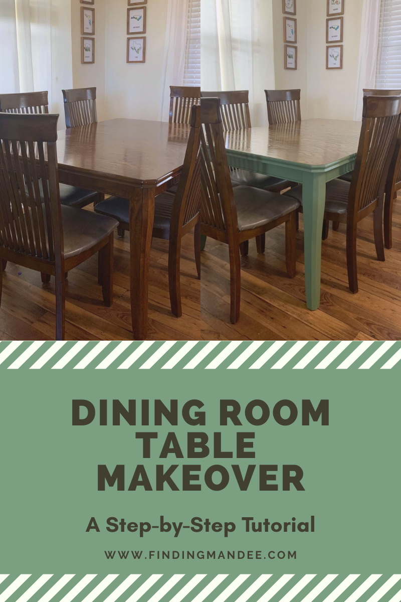 Dining Room Table Makeover: A Step-by-Step Tutorial
