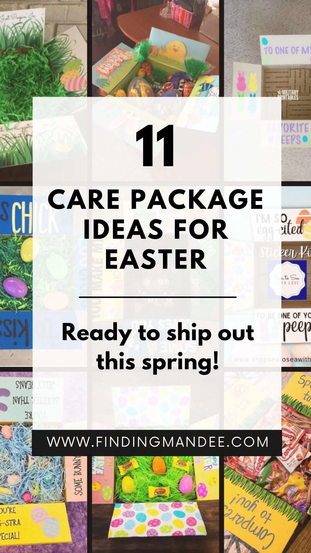 11 Care Package Ideas for Easter | Finding Mandee