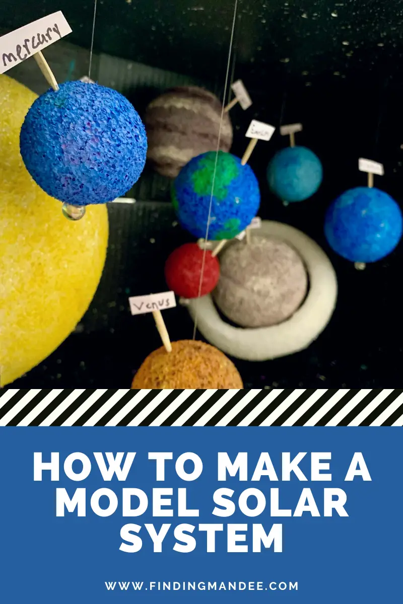 How to Make a 3-D Solar System Model for Your Grade Schooler - finding  mandee