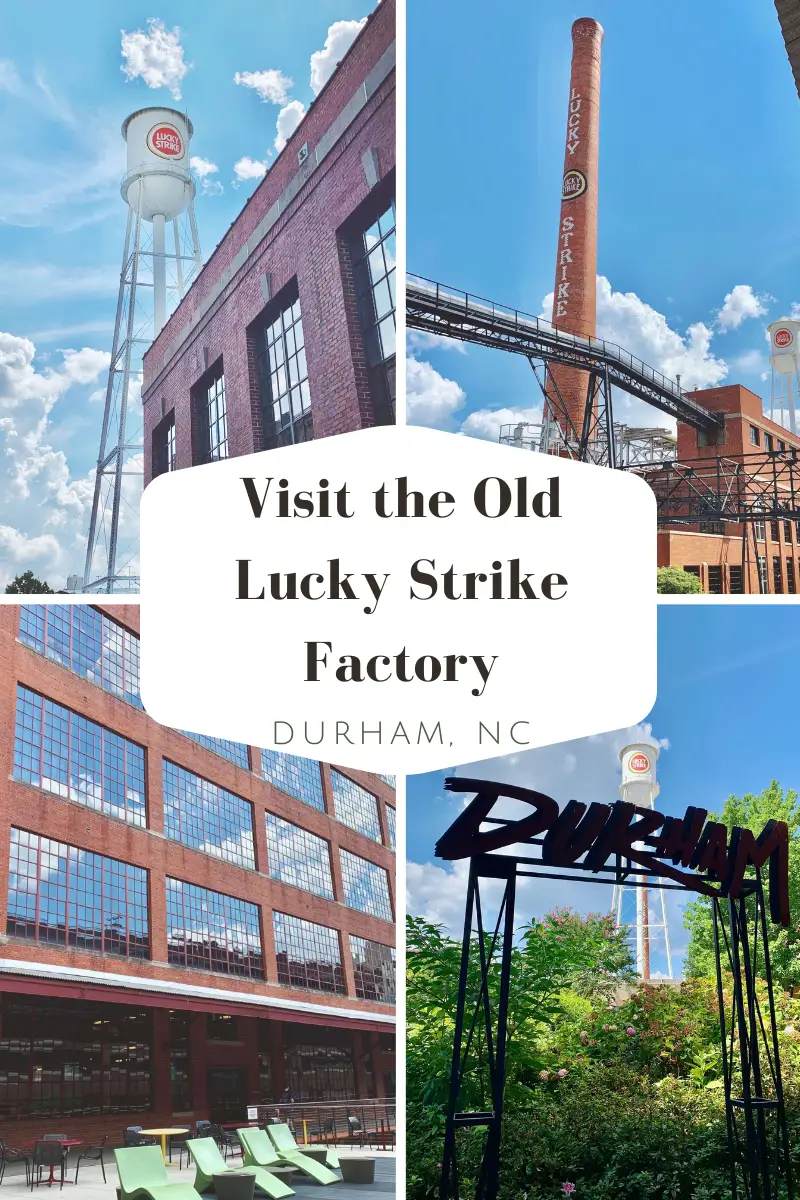 Visit the Old Lucky Strike Factory: Durham, NC | Finding Mandee