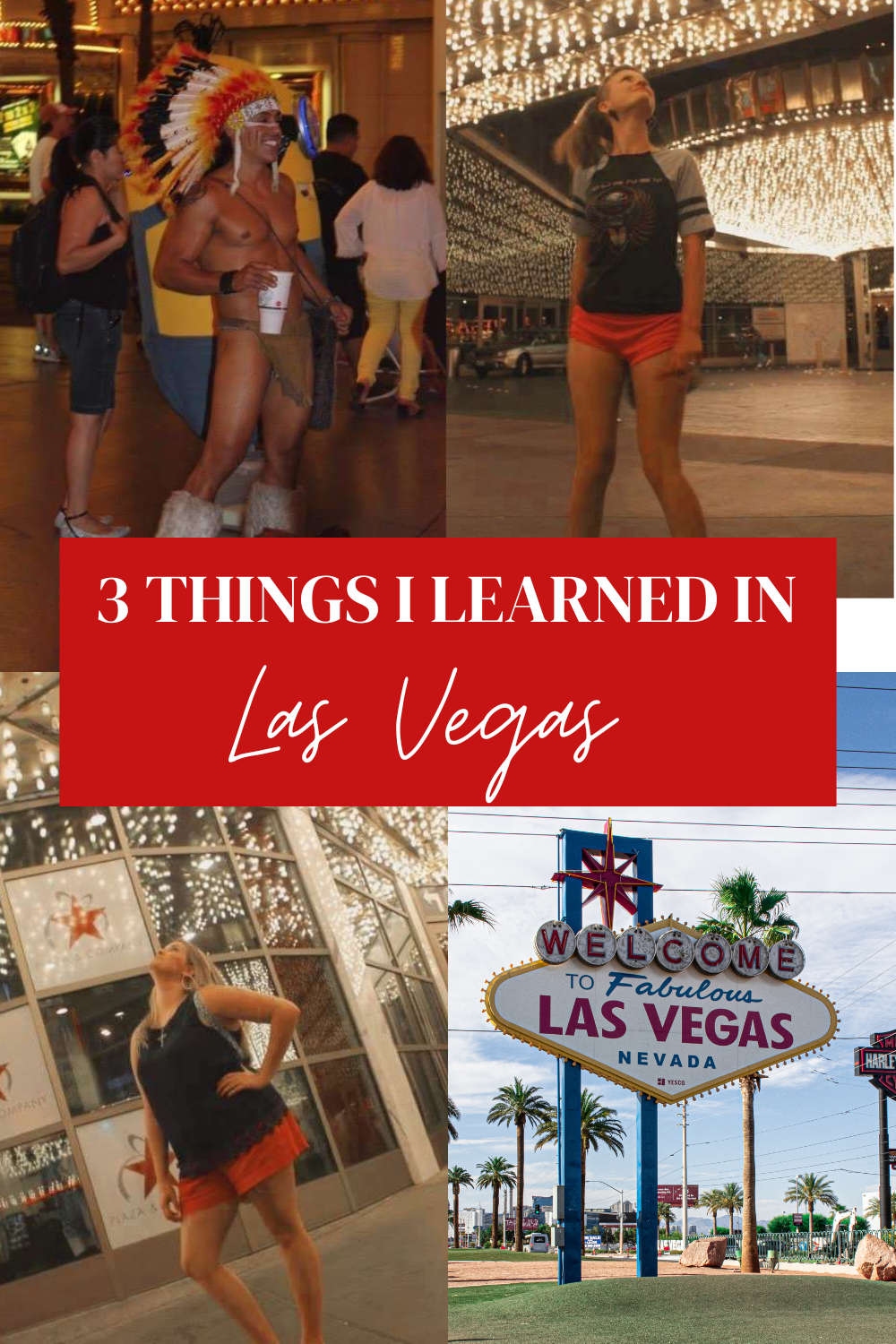 3 Things I Learned in Las Vegas | Finding Mandee