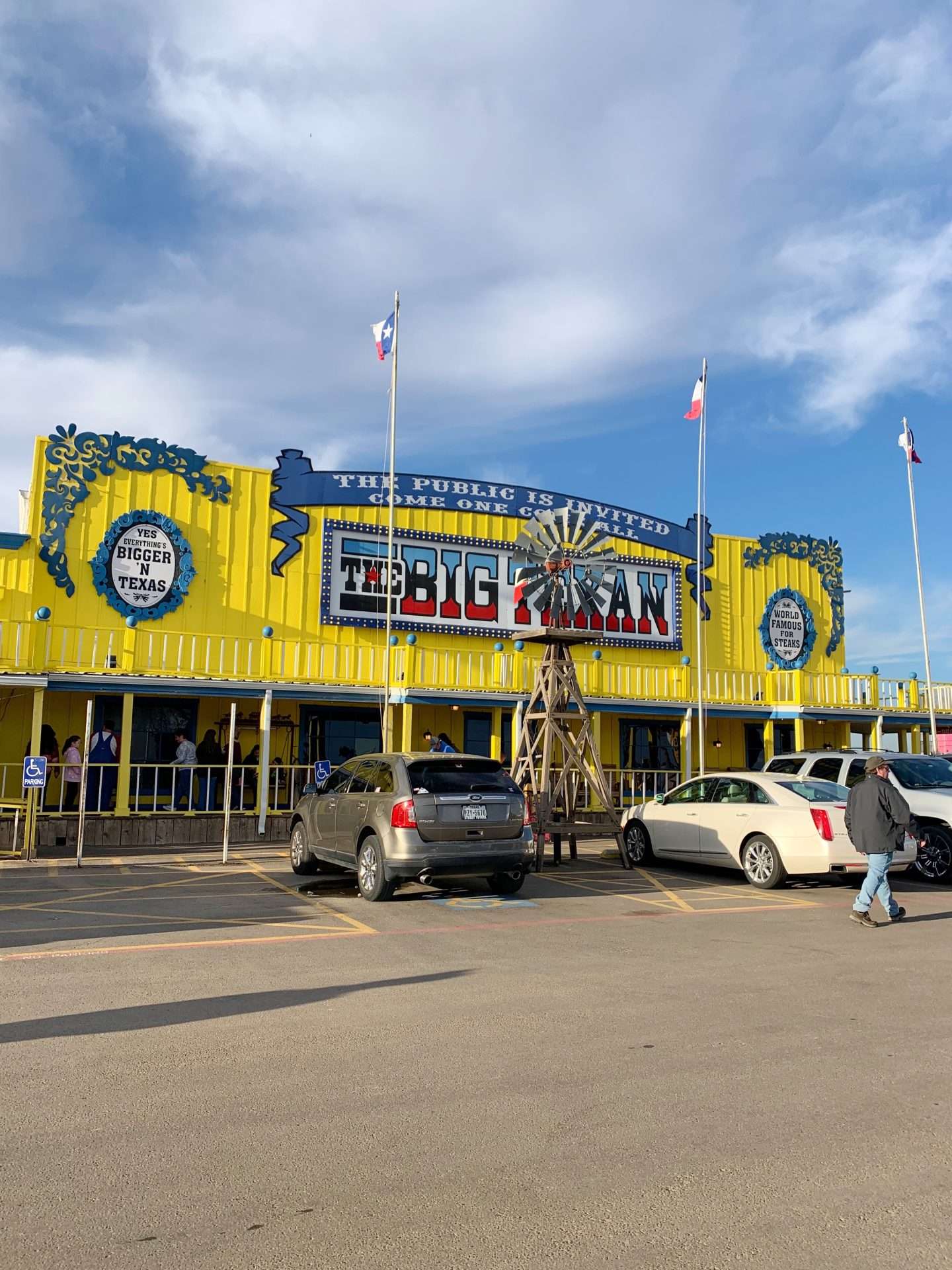 Things to do in Amarillo, Texas: Have a meal at the Big Texan.