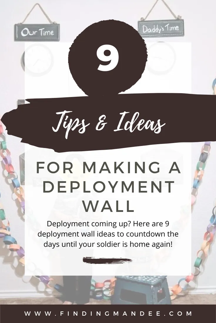 9 Deployment Wall Ideas | Finding Mandee