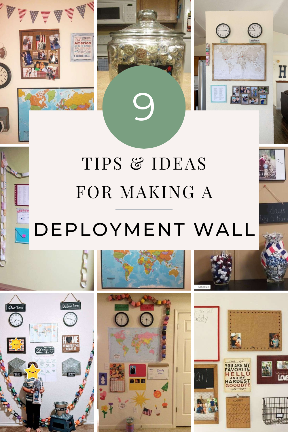 9 Tips and Ideas for Making a Deployment Wall | Finding Mandee