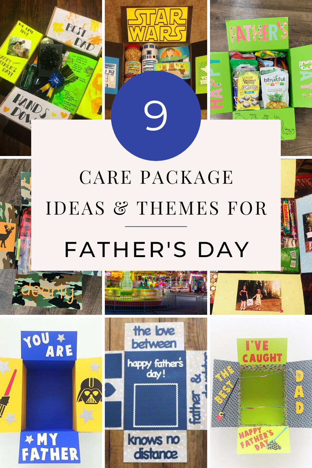 9 Care Package Ideas and Themes for Father's Day | Finding Mandee