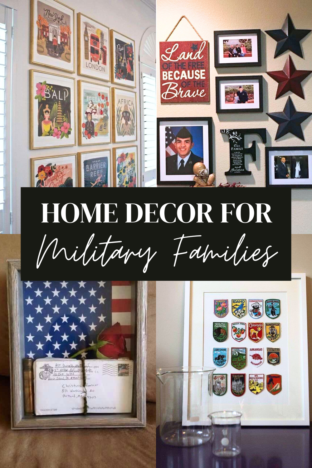 Home Decor for Military Families | Finding Mandee