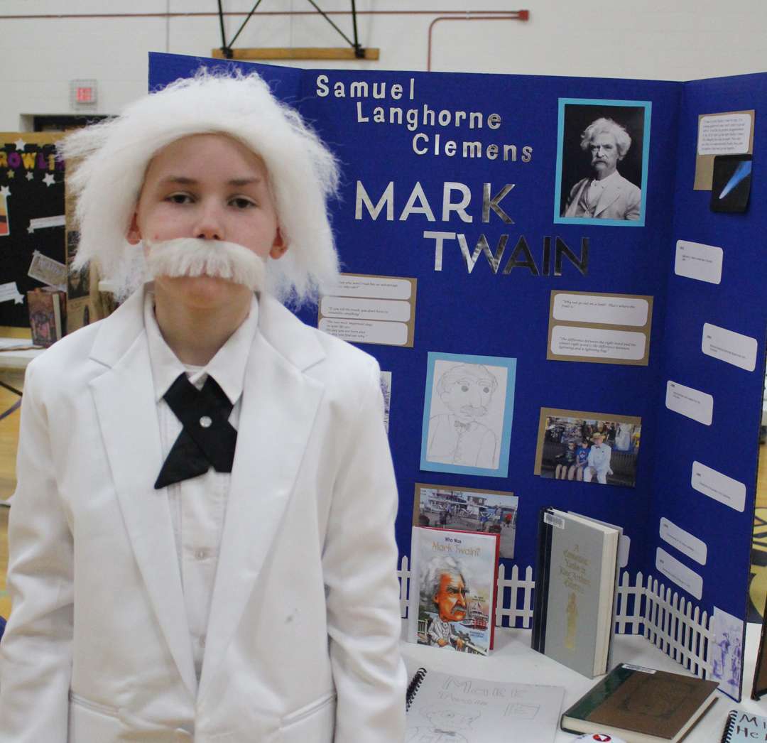 Wax Museum Project Ideas for Boys: Mark Twain