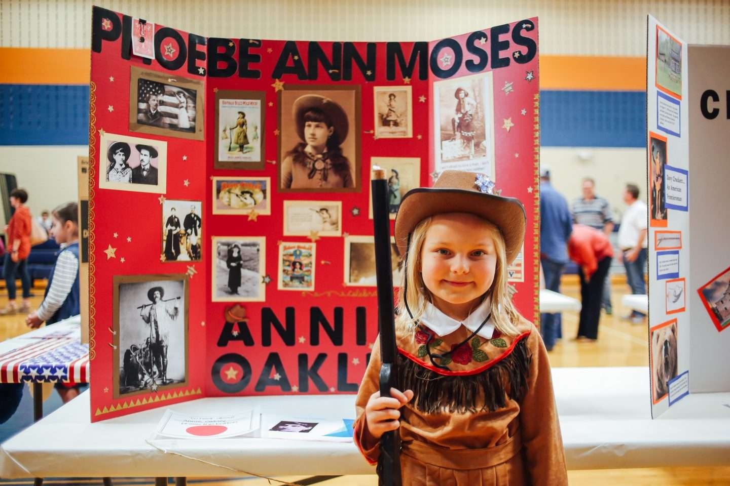 Living Wax Museum Project Ideas: Annie Oakley