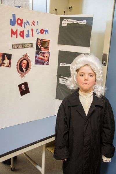 Wax Museum Project Ideas for Boys: James Madison