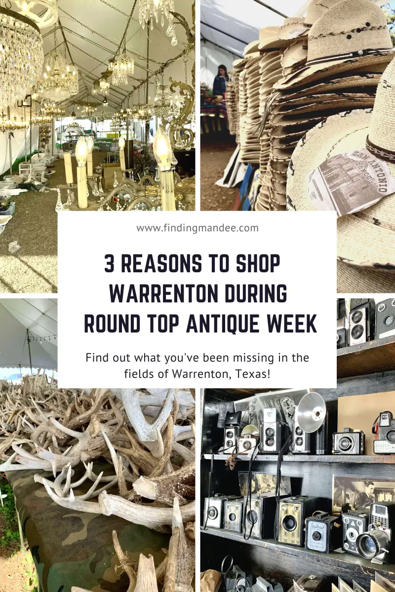 3 Reasons to Shop Warrenton During Round Top Antique Week | Finding Mandee