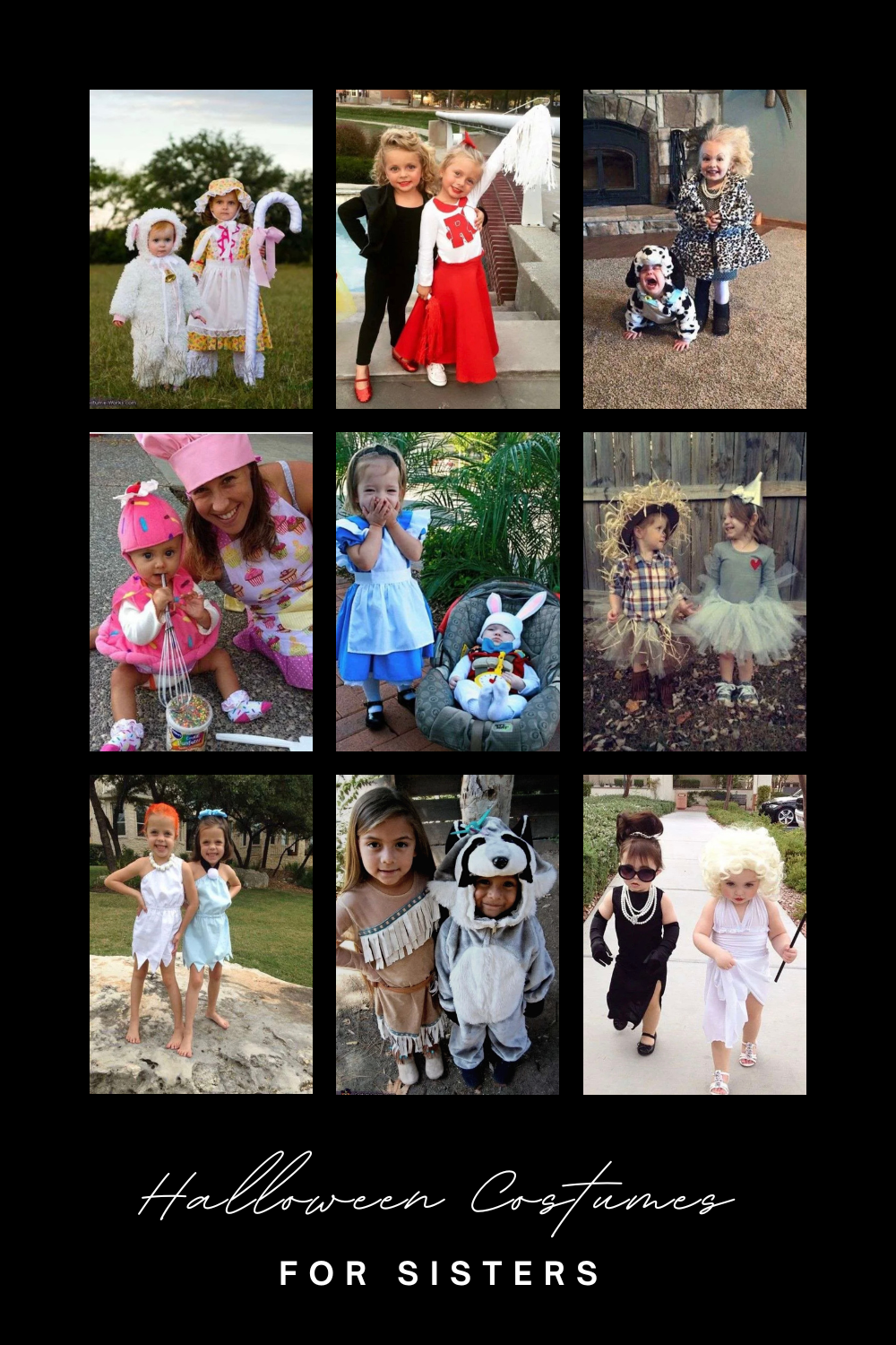 21 Coordinating Halloween Costumes for Sisters | Finding Mandee