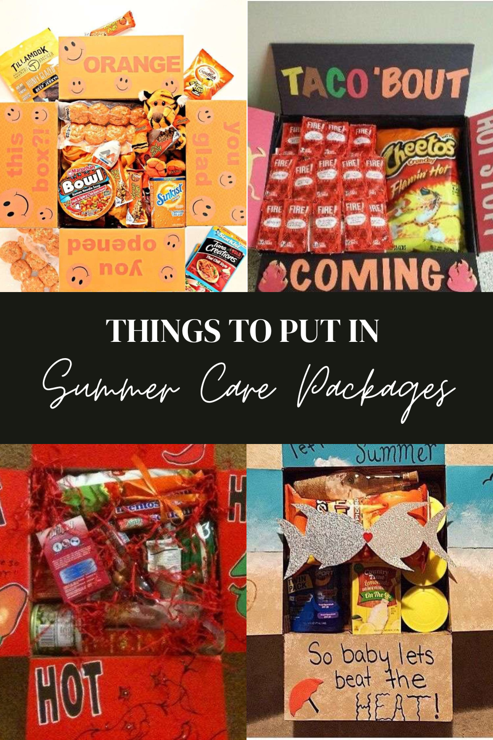 Things to Put in Summer Care Packages | Finding Mandee