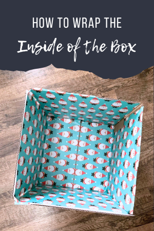 How to Wrap the Inside of the Box | Finding Mandee