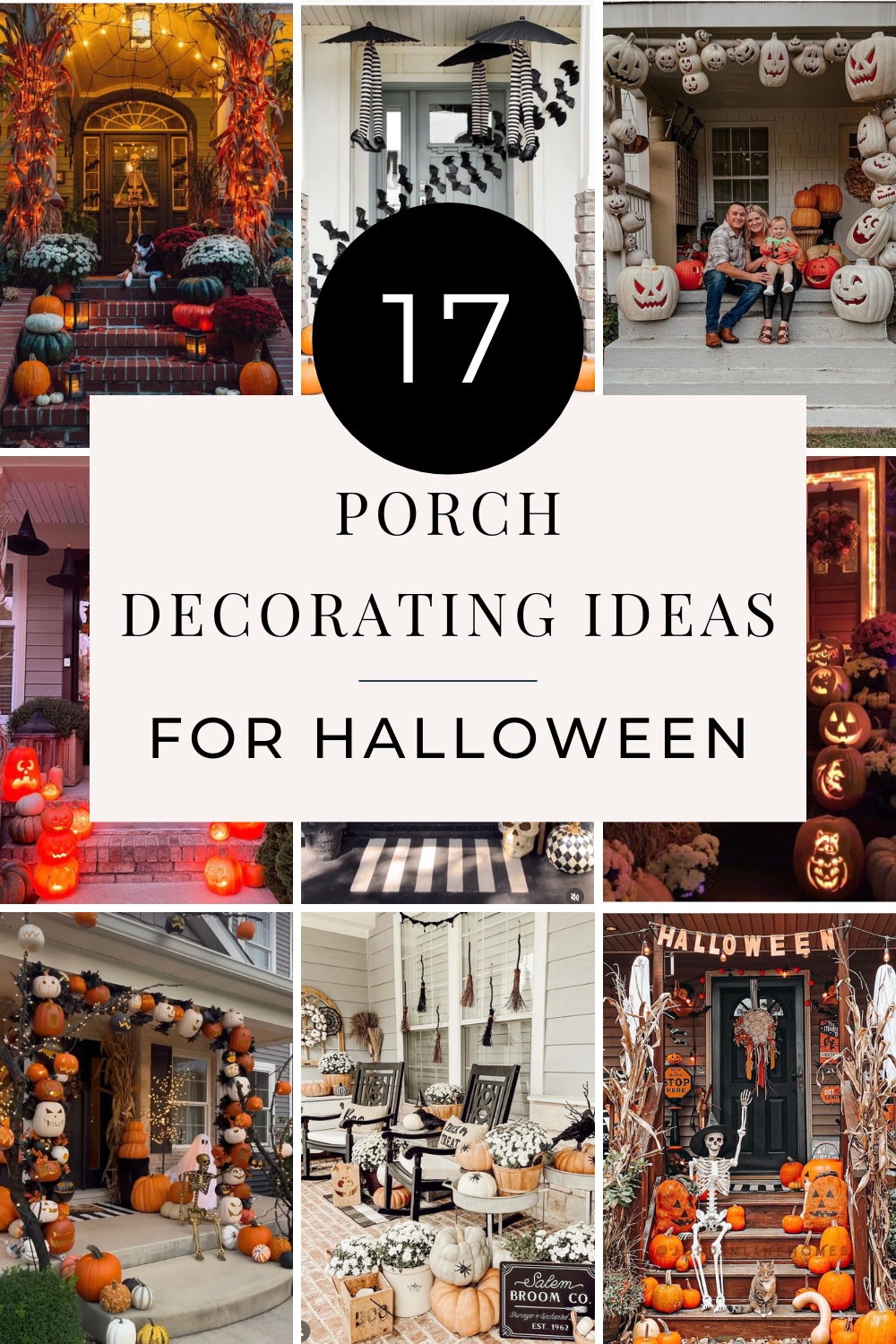 17 Porch Decorating Ideas for Halloween | Finding Mandee