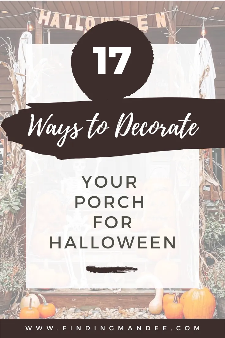 17 Ways to Decorate Your Porch for Halloween | Finding Mandee