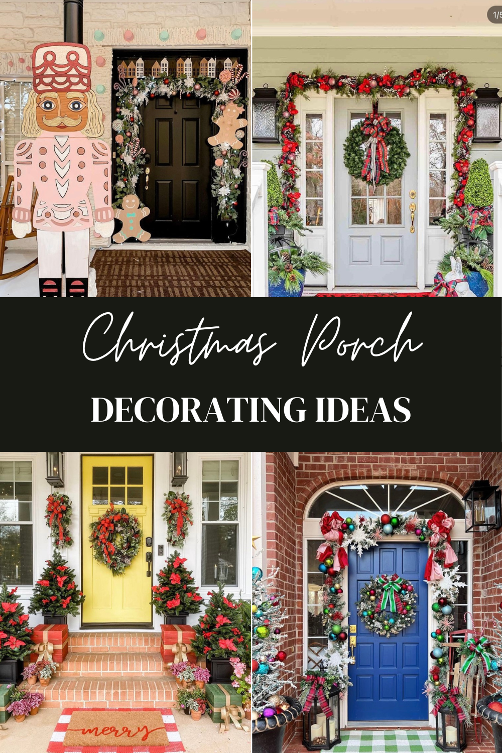 Christmas Porch Decorating Ideas | Finding Mandee