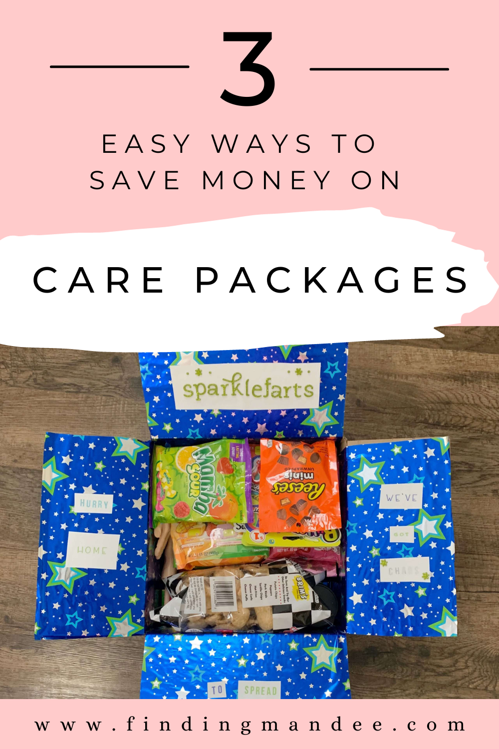 3 Easy Ways to Save Money on Care Packages | Finding Mandee
