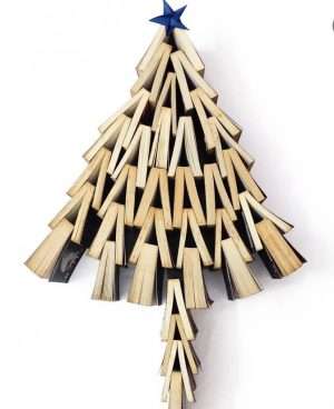 23 Bookmas Tree Ideas for the Holiday Season