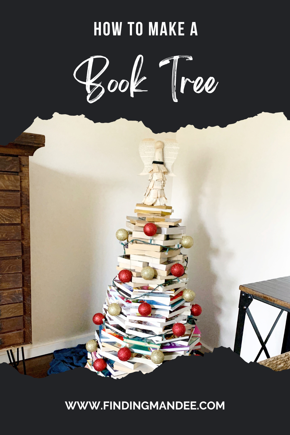 How to Make a Book Tree | Finding Mandee