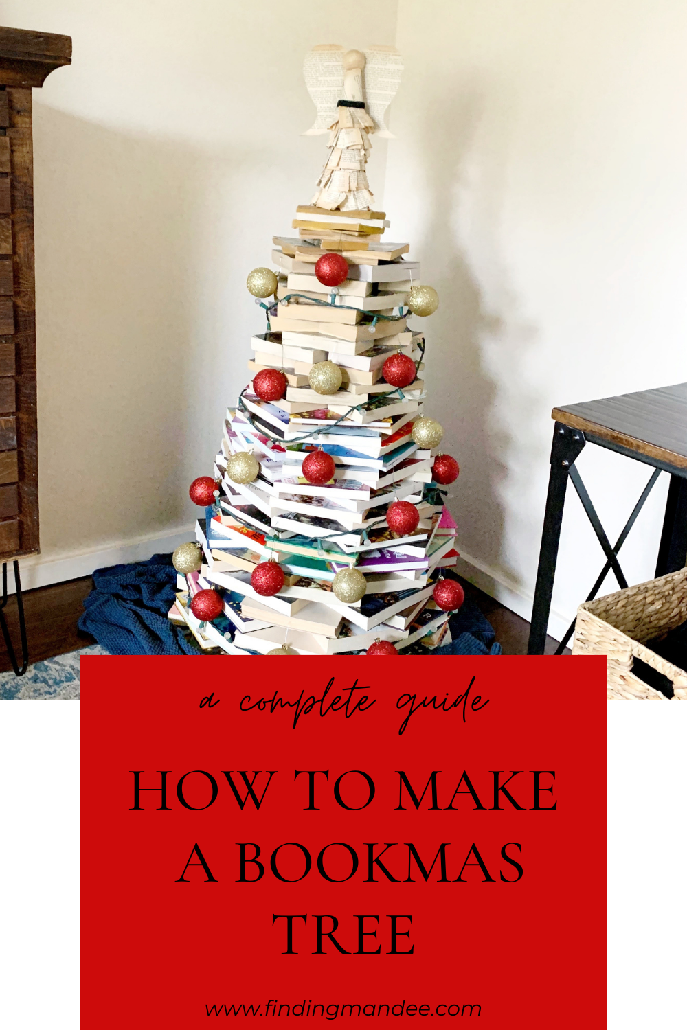 How to Make a Bookmas Tree | Finding Mandee