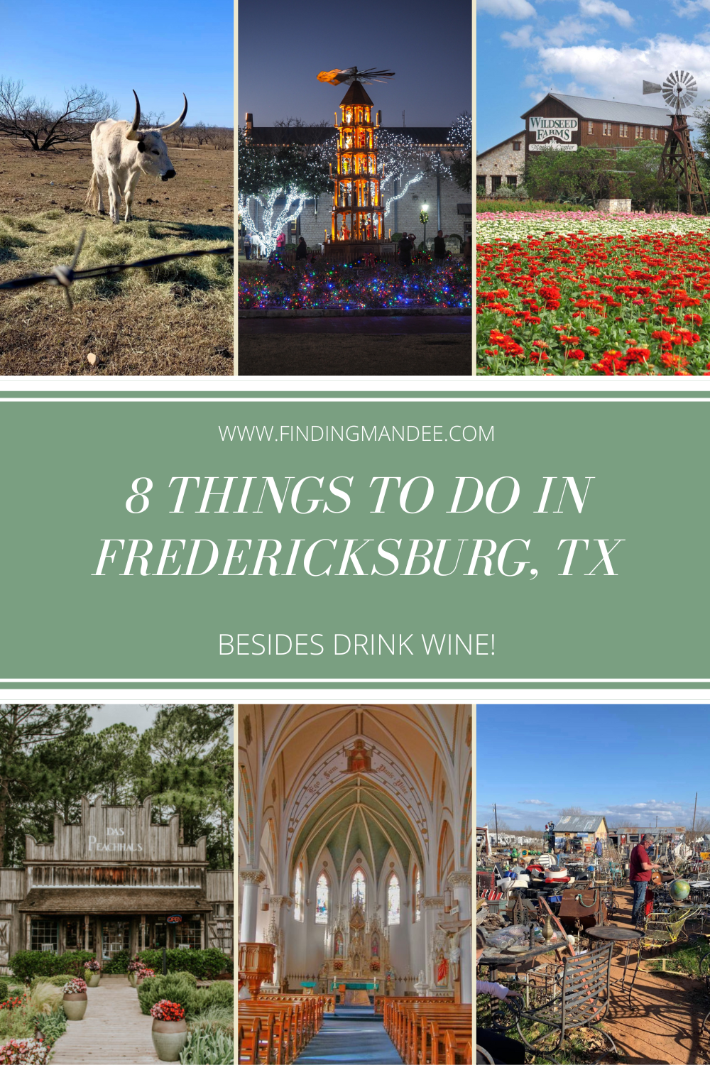 8 Things to do in Fredericksburg, TX - Besides Drink Wine! | Finding Mandee