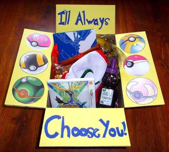 Sweet Care Package Ideas: I'll Always Choose You
