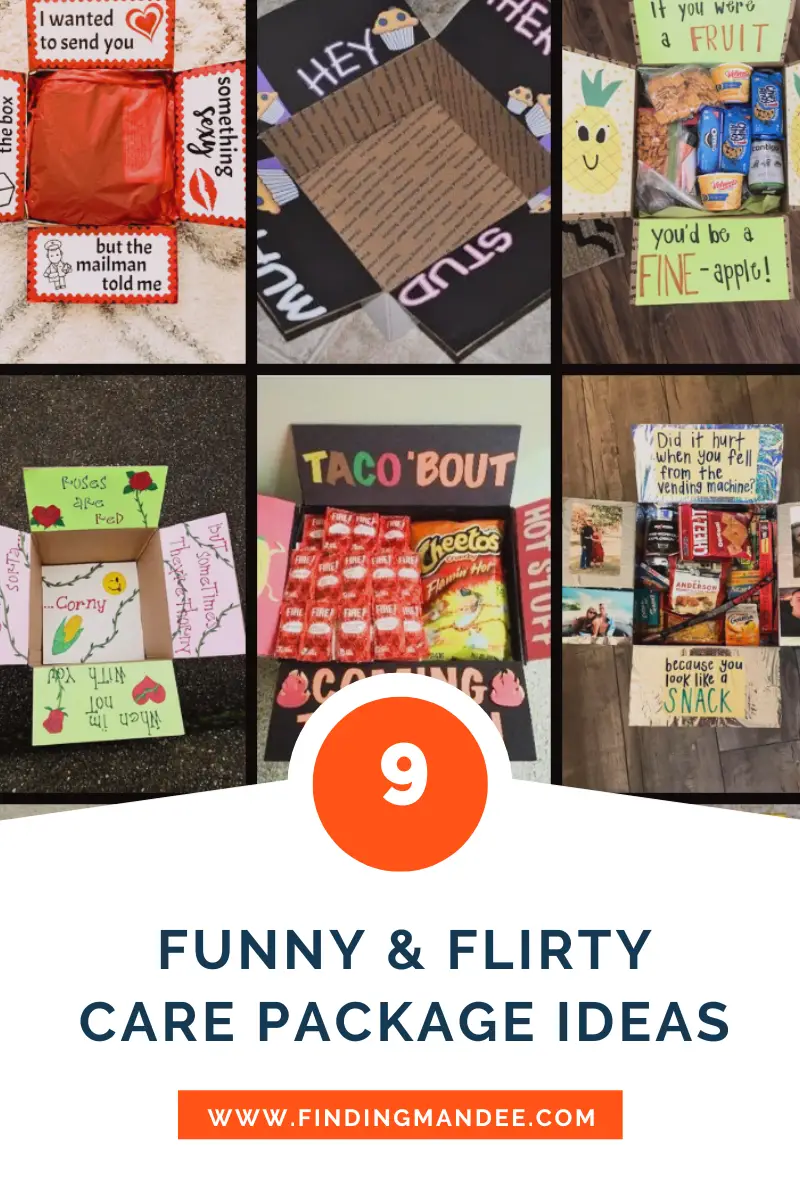 9 Funny and Flirty Care Package Ideas | Finding Mandee