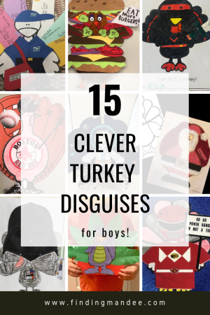 15 Clever Turkey Disguises for Boys | Finding Mandee