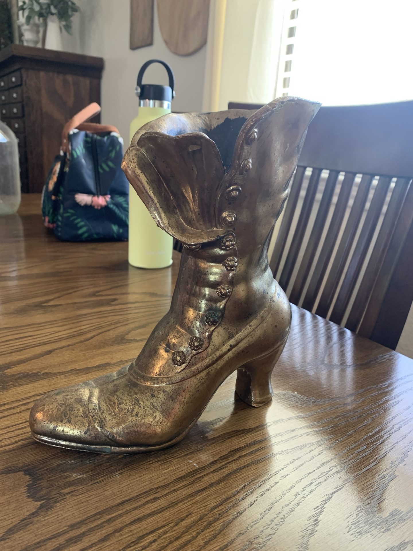 What I Thrifted vs How I Styled It: Brass Boot