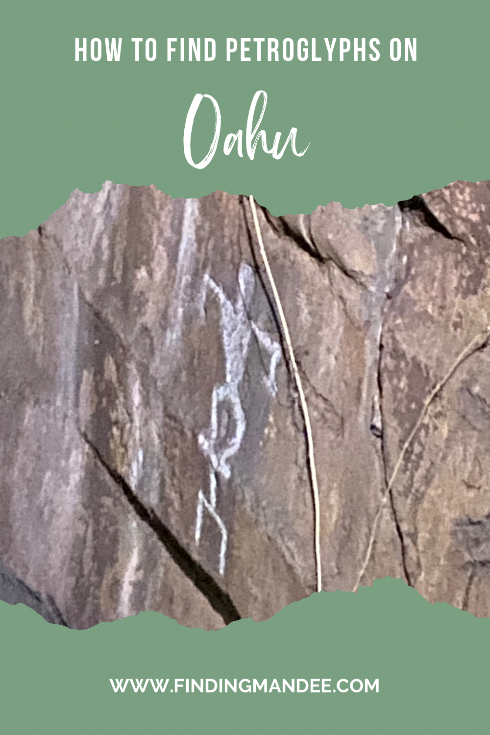 How to Find Petroglyphs on Oahu | Finding Mandee