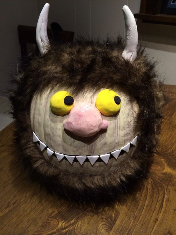 No Carve Pumpkin Ideas: Where the Wild Things Are